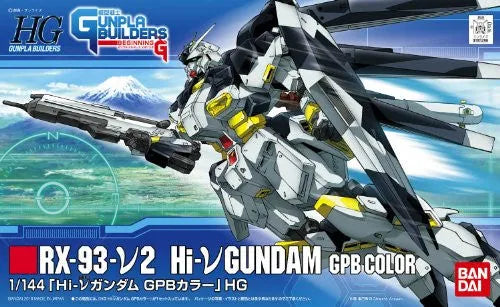 Model Suit Gunpla Senshi Gunpla Builders Beginning G - RX-93-ν2 Hi-ν Gundam - HGGB 02 - 1/144 (Bandai)ㅤ – Bandai – ActionFigure Brasil