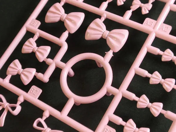 MODELING SUPPLY Ribbon Accessory 1 (Pink) Plastic Kitㅤ – PLUM – ActionFigureBrasil