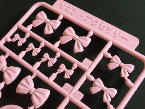 MODELING SUPPLY Ribbon Accessory 1 (Pink) Plastic Kitㅤ – PLUM – ActionFigureBrasil