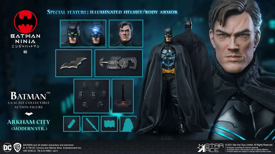 Modern Batman (Deluxe Version) (Deluxe Version) – Star Ace Toys Ltd. – ActionFigure Brasil