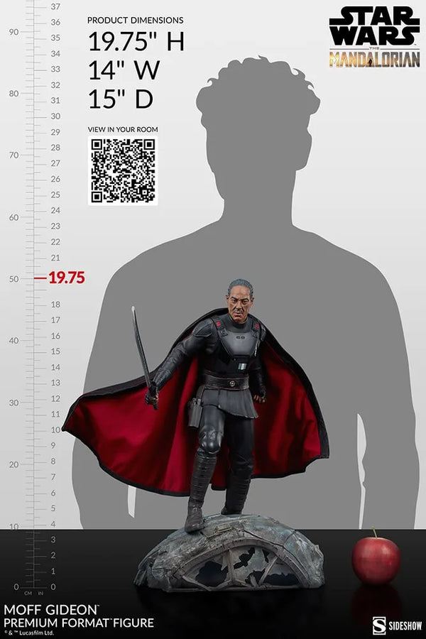 Moff Gideon - LIMITED EDITION: 750 – Sideshow Collectibles – ActionFigure Brasil — ângulo diferente
