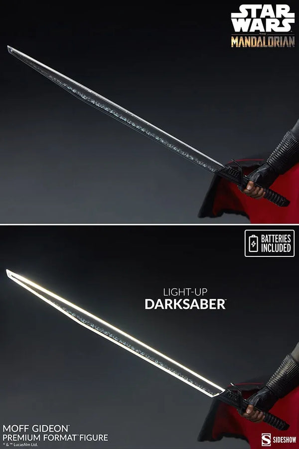 Moff Gideon - LIMITED EDITION: 750 – Sideshow Collectibles – ActionFigure Brasil — ângulo diferente