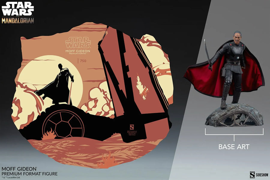 Moff Gideon - LIMITED EDITION: 750 – Sideshow Collectibles – ActionFigure Brasil — ângulo diferente