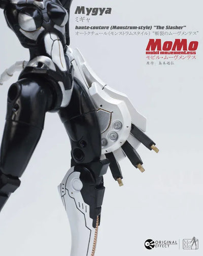 MoMo Haute-Couture Monstrum-Style - The Slasher Mygya Action Figureㅤ – Originaleffect – ActionFigureBrasil — com base expositora