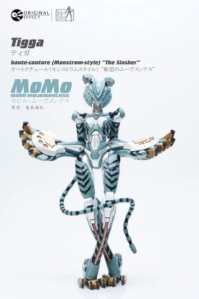 MoMo Haute-Couture Monstrum-Style - The Slasher Tigga Action Figureㅤ – Original Effect – ActionFigureBrasil