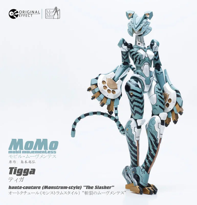 MoMo Haute-Couture Monstrum-Style - The Slasher Tigga Action Figureㅤ – Original Effect – ActionFigureBrasil