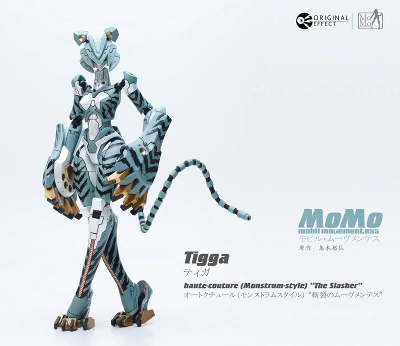MoMo Haute-Couture Monstrum-Style - The Slasher Tigga Action Figureㅤ – Original Effect – ActionFigureBrasil