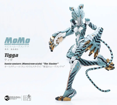 MoMo Haute-Couture Monstrum-Style - The Slasher Tigga Action Figureㅤ – Originaleffect – ActionFigureBrasil — embalagem