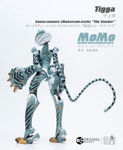 MoMo Haute-Couture Monstrum-Style - The Slasher Tigga Action Figureㅤ – Originaleffect – ActionFigure Brasil — embalagem