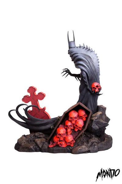 Mondo Art Collection "DC Comics" Statue Batman (Red Rain Ver.)ㅤ – Gantaku – ActionFigureBrasil — acessórios