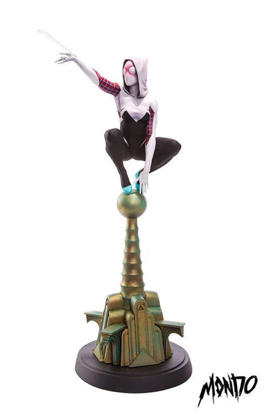 Mondo Art Collection "Marvel Comics" Statue - Spider Gwenㅤ – Gantaku – ActionFigureBrasil — com base expositora