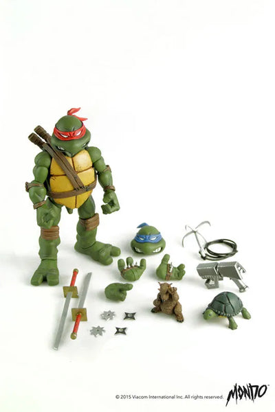 Mondo Art Collection - Teenage Mutant Ninja Turtles 1/6 Leonardoㅤ – Gantaku – ActionFigureBrasil — acessórios