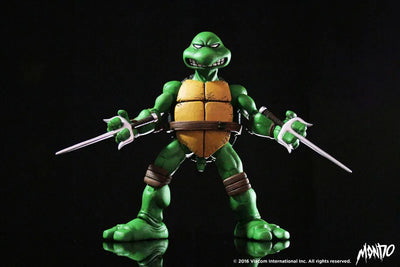 Mondo Art Collection "Teenage Mutant Ninja Turtles" 1/6 Scale Figure - Raffaelloㅤ – Mondo – ActionFigureBrasil — embalagem