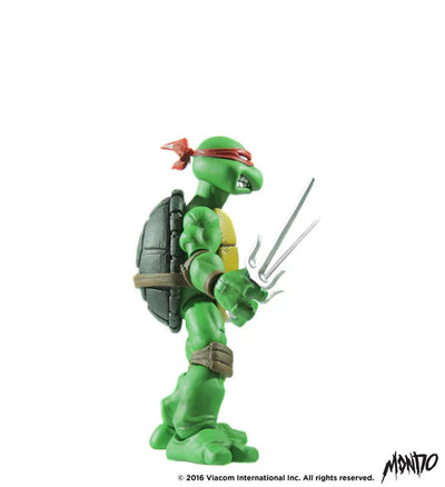Mondo Art Collection "Teenage Mutant Ninja Turtles" 1/6 Scale Figure - Raffaelloㅤ – Mondo – ActionFigureBrasil — embalagem
