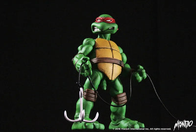 Mondo Art Collection "Teenage Mutant Ninja Turtles" 1/6 Scale Figure - Raffaelloㅤ – Mondo – ActionFigureBrasil — detalhe do produto