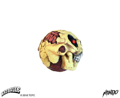Mondo Ball "Madballs" Skull Faceㅤ – Mondo – ActionFigure Brasil — com base expositora