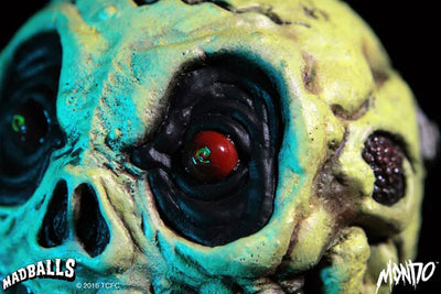 Mondo Ball "Madballs" Skull Faceㅤ – Mondo – ActionFigure Brasil — detalhe do produto