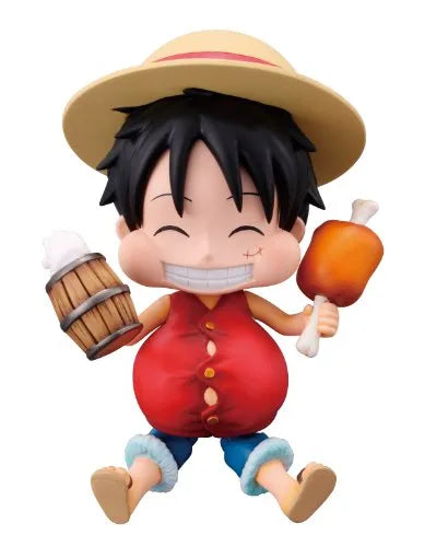 Monkey D Luffy | Chibi Artsㅤ – Bandai – ActionFigureBrasil — ângulo diferente