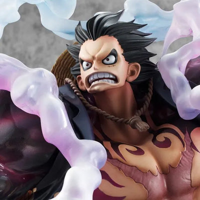Monkey D Luffy Gear 4 Boundman | Portrait Of Piratesㅤ – MegaHouse – ActionFigureBrasil — detalhe do produto