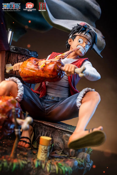 Monkey D. Luffy & Silvers Reyleigh – Jimei Palace – ActionFigure Brasil — acessórios