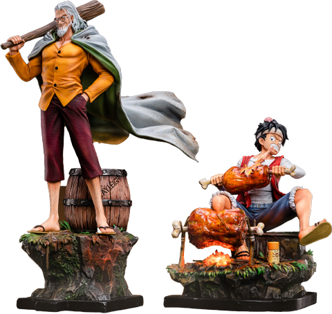 Monkey D. Luffy & Silvers Reyleigh – Jimei Palace – ActionFigure Brasil