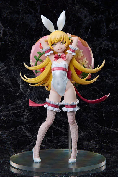 Monogatari Series - Oshino Shinobu - 1/4 - White Bunny Ver. (A Dimension)ㅤ – A Dimension – ActionFigureBrasil — com base expositora