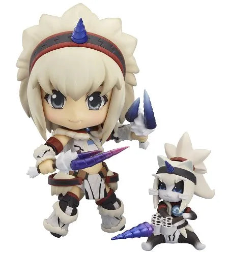 Monster Hunter 4 - Airou - Hunter - Nendoroid #377 - Kirin Armor ver., Full Action (Good Smile Company)ㅤ – Good Smile Company – ActionFigureBrasil