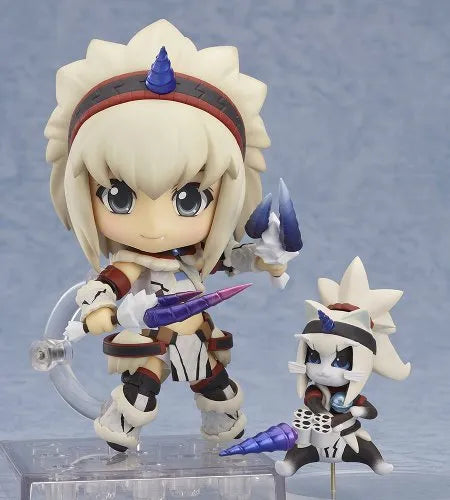 Monster Hunter 4 - Airou - Hunter - Nendoroid #377 - Kirin Armor ver., Full Action (Good Smile Company)ㅤ – Good Smile Company – ActionFigureBrasil