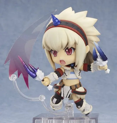 Monster Hunter 4 - Airou - Hunter - Nendoroid #377 - Kirin Armor ver., Full Action (Good Smile Company)ㅤ – Good Smile Company – ActionFigureBrasil — ambientada