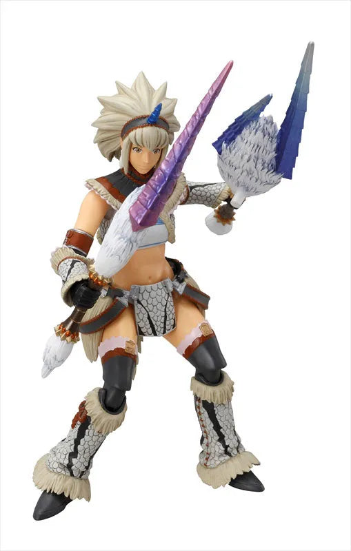Monster Hunter - Hunter - Capcom Figure Builder Action Model - Female/Swordsman, Kirin Series (Capcom)ㅤ – Capcom – ActionFigureBrasil