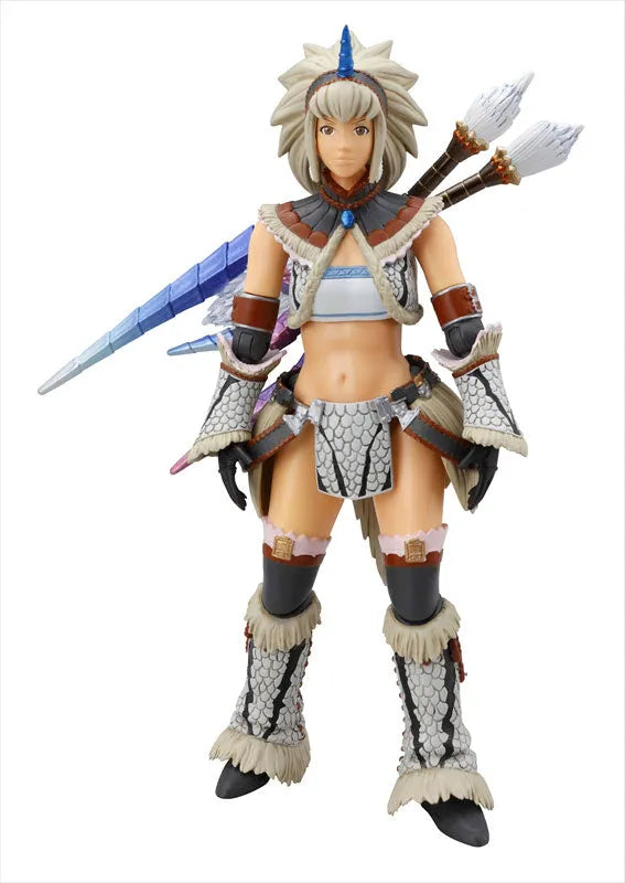 Monster Hunter - Hunter - Capcom Figure Builder Action Model - Female/Swordsman, Kirin Series (Capcom)ㅤ – Capcom – ActionFigureBrasil