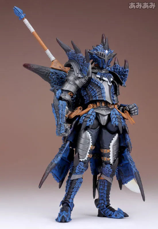 Monster Hunter - Hunter - Revoltech #123EX - Azure (Kaiyodo, Union Creative International Ltd)ㅤ – Kaiyodo – ActionFigure Brasil
