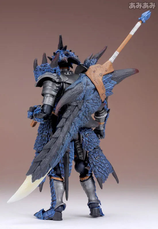 Monster Hunter - Hunter - Revoltech #123EX - Azure (Kaiyodo, Union Creative International Ltd)ㅤ – Kaiyodo – ActionFigure Brasil