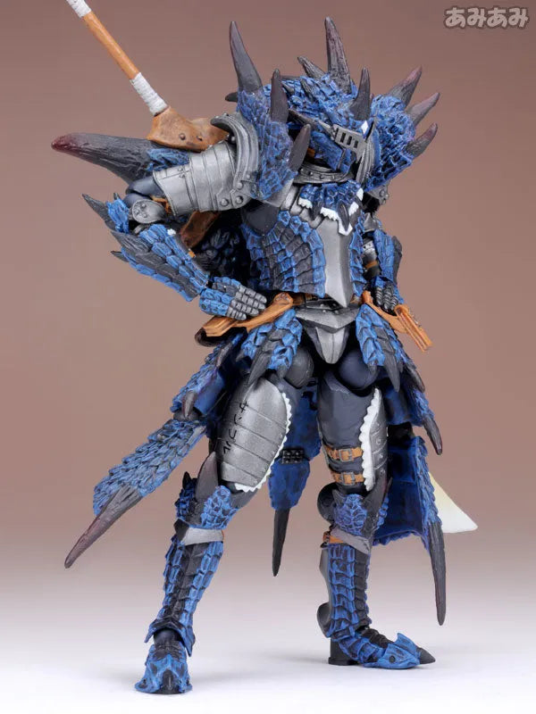 Monster Hunter - Hunter - Revoltech #123EX - Azure (Kaiyodo, Union Creative International Ltd)ㅤ – Kaiyodo – ActionFigure Brasil