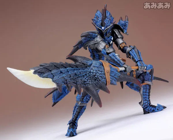 Monster Hunter - Hunter - Revoltech #123EX - Azure (Kaiyodo, Union Creative International Ltd)ㅤ – Kaiyodo – ActionFigure Brasil