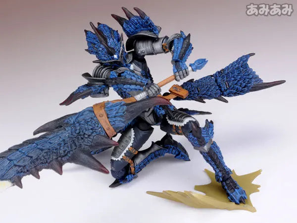 Monster Hunter - Hunter - Revoltech #123EX - Azure (Kaiyodo, Union Creative International Ltd)ㅤ – Kaiyodo – ActionFigure Brasil