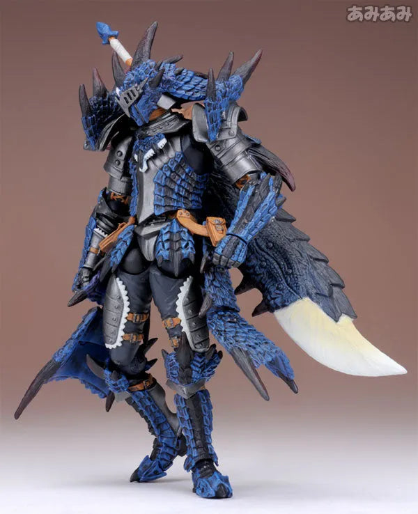 Monster Hunter - Hunter - Revoltech #123EX - Azure (Kaiyodo, Union Creative International Ltd)ㅤ – Kaiyodo – ActionFigure Brasil