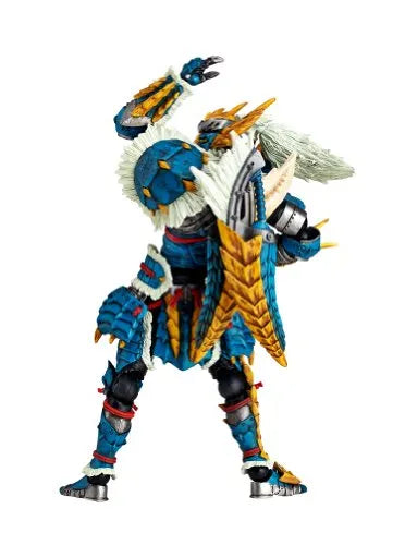 Monster Hunter - Hunter - Revoltech #133 - Jinouga Series (Kaiyodo)ㅤ – Kaiyodo – ActionFigureBrasil