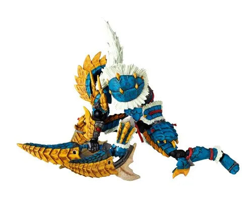 Monster Hunter - Hunter - Revoltech #133 - Jinouga Series (Kaiyodo)ㅤ – Kaiyodo – ActionFigureBrasil