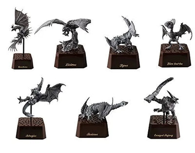 Monster Hunter - Liolaeus - Capcom Figure Builder - Monster Hunter Stone Model Vol.3 (Capcom)ㅤ – Capcom As Manufacturer – ActionFigureBrasil — com base expositora