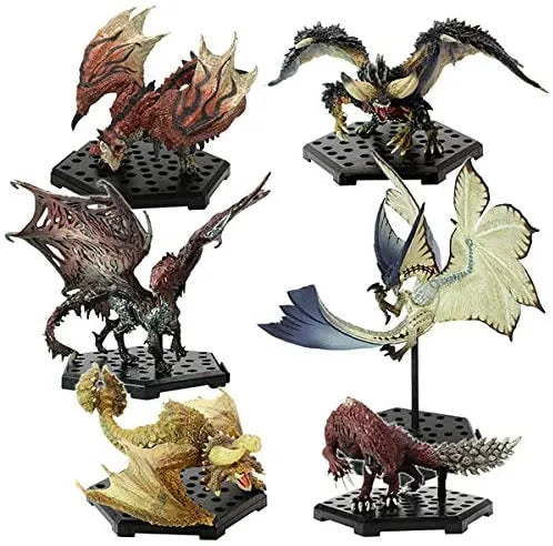Monster Hunter - Rathalos - Nergigante - Diablos - Legiana - Odogaron - Vaal Hazak - Capcom Figure Builder - Standard Model Plus THE BEST -Vol.9, 10, 11 (Capcom)ㅤ – Capcom – ActionFigure Brasil