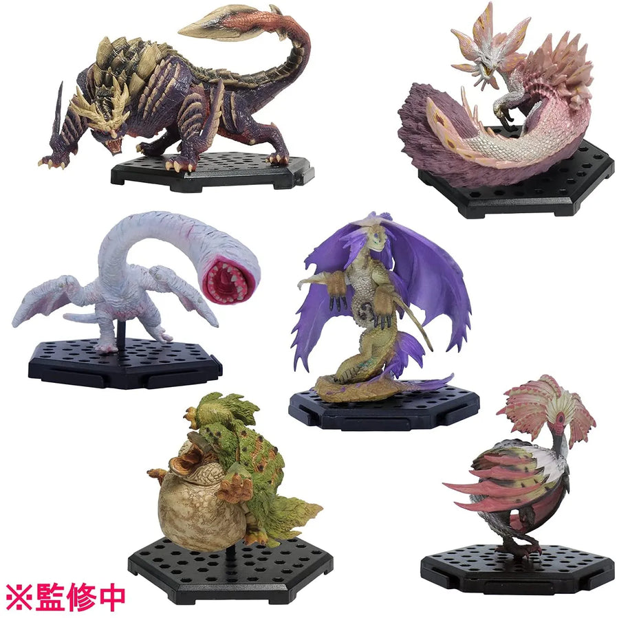 Monster Hunter Rise - Magai Magado - Tamamitsune - Furufuru - Isonemikuni - Yotsumiwadou - Akenoshirumu - Capcom Figure Builder - Monster Hunter Standard Model Plus Vol.19 (Capcom)ㅤ – Capcom – ActionFigure Brasil