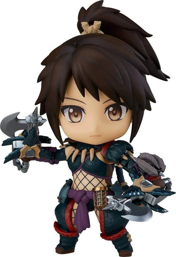 Monster Hunter World - Hunter - Nendoroid #1284-DX - Female Nargacuga Alpha Armor Ver. (Good Smile Company)ㅤ – Capcom – ActionFigureBrasil
