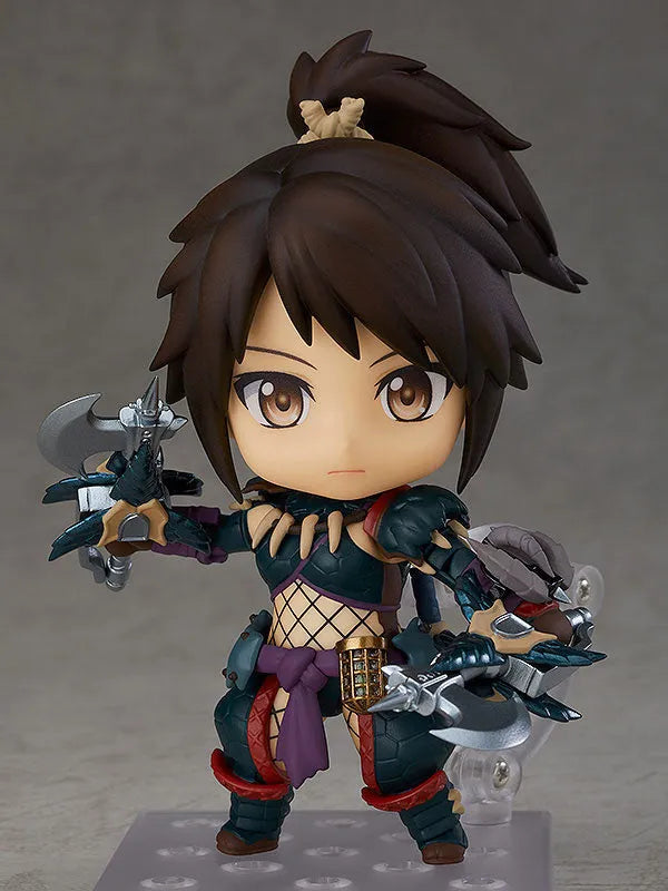 Monster Hunter World - Hunter - Nendoroid #1284-DX - Female Nargacuga Alpha Armor Ver. (Good Smile Company)ㅤ – Capcom – ActionFigureBrasil