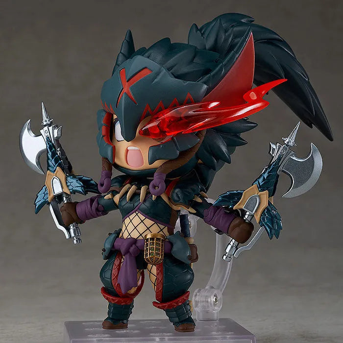Monster Hunter World - Hunter - Nendoroid #1284-DX - Female Nargacuga Alpha Armor Ver. (Good Smile Company)ㅤ – Capcom – ActionFigureBrasil