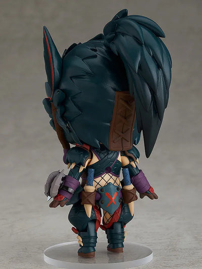 Monster Hunter World - Hunter - Nendoroid #1284 - Female Nargacuga Alpha Armor Ver. (Good Smile Company)ㅤ – Capcom – ActionFigureBrasil — embalagem