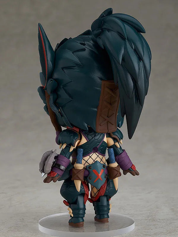 Monster Hunter World - Hunter - Nendoroid #1284 - Female Nargacuga Alpha Armor Ver. (Good Smile Company)ㅤ – Capcom – ActionFigure Brasil