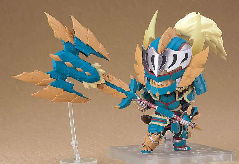 Monster Hunter World - Hunter - Nendoroid #1421 - Male Zinogre Alpha Armor Ver. (Good Smile Company)ㅤ – Good Smile Company – ActionFigure Brasil
