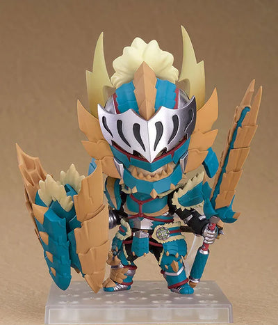 Monster Hunter World - Hunter - Nendoroid #1421 - Male Zinogre Alpha Armor Ver. (Good Smile Company)ㅤ – Good Smile Company – ActionFigure Brasil — acessórios