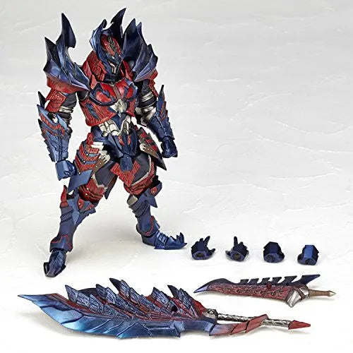 Monster Hunter X - Hunter - MonHun Revo - Vulcanlog 019 - Swordsman Dino Series (Union Creative International Ltd)ㅤ – Union Creative – ActionFigure Brasil